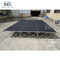 Plateforme de scène portable de 30 mm avec podium pliable pour événements