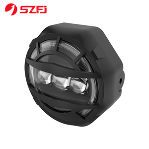 Faro Anteriore LED Combinato Abbagliante/Anabbagliante per Bicicletta Elettrica con Integrazione nel Forcellone, Clacson e Luci Diurne (<span class=keywords><strong>36</strong></span>-74V) - Product Image 5