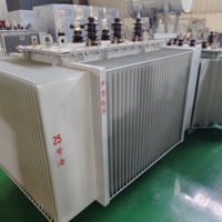 Transformateur immergé dans l'huile triphasé S13 10kV avec soupape de décharge de pression 380V/440V 50/60Hz, haute efficacité, faible augmentation de température