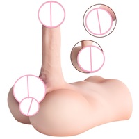 Real-Life-Mann Modell Halbkörper Sexspielzeug Weibliche Masturbation Torso Hahn Dildo Mastur bator für Mann Frau