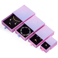 Boîte d'emballage en carton de luxe avec Logo personnalisé, coffret en papier pour bijoux avec impression, top et bas à lèvres, boîte cadeau en papier
