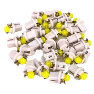 หลอดไฟ LED T5 B8.5D COB รุ่น B8.5 ทรงกลม 3 มิติ สว่างมาก 1 LED 1SMD สำหรับไฟตัดหมอก/ไฟขับขี่ ไฟหน้าปัดรถยนต์ สีขาวธรรมชาติ DC 12V - Product Image 1