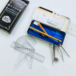 Set di Geometria Scolastica IMAX in Metallo Oxford da 13 Pezzi, Set per Studio Matematico all'Ingrosso - Product Image 2