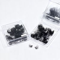 Kit de cils en grappe DIY en gros, extensions de cils, grappes de cils, logo personnalisé, cils en grappe