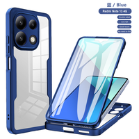 Étui de téléphone portable transparent 360 pour Redmi Note 15 Pro+/15 Pro/15/14/13 Protection intégrale double face