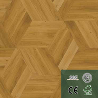 Parquet composite en bois massif à motif arêtes de poisson pour intérieur, fourniture en gros sur mesure, plancher en bois d'ingénierie pour villas et hôtels
