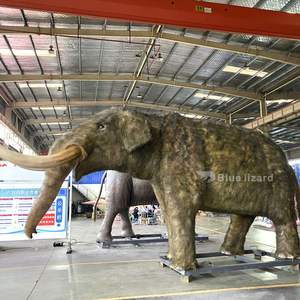 L'âge de glace préhistorique ancien défenses éteintes herbivores Animal animatronique mastodonte - Product Image 4