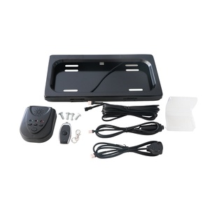 Bestseller Transfrontaliero: Cornice per Targa con Rullo Standard USA/Canada per Veicoli Elettrici, Misura Standard - Product Image 1