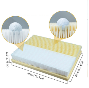 Tapis <span class=keywords><strong>d</strong></span>'entraînement de <span class=keywords><strong>golf</strong></span> miniature avec gazon synthétique en nylon pour la pratique du putting en intérieur et en extérieur - Product Image 3