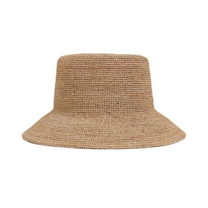 手工编织透气渔夫帽女式大头拉菲草宽檐可折叠夏季沙滩防晒 - Product Image 5