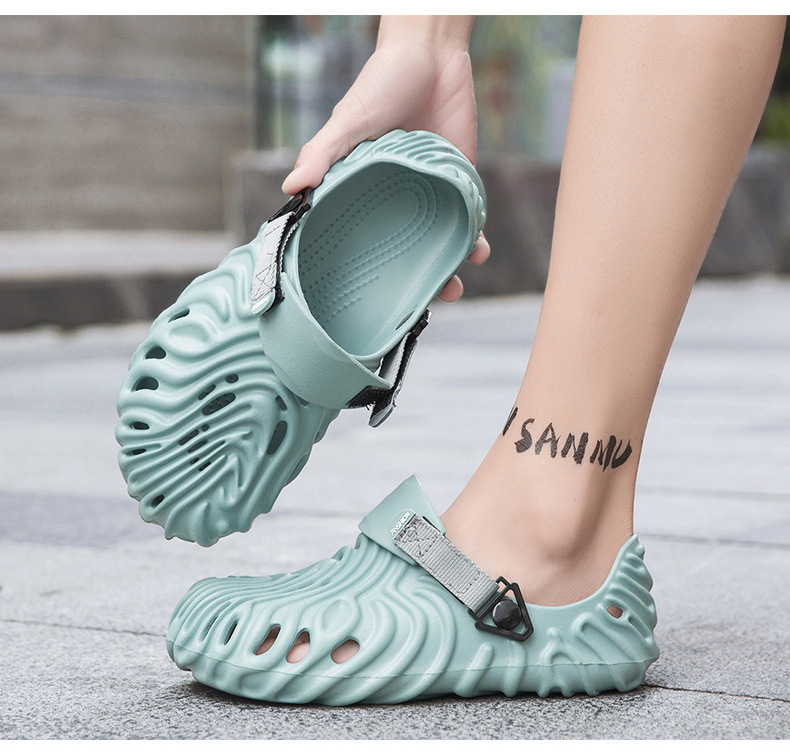 Men Casual Non-slip Slides EVA Clog Slippers Beach Slipper Soft Sole Summer Mens Garden Clogs Slippers