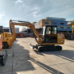 EPA Mini Caterpillar Cat306 Pelles hydrauliques sur chenilles d'occasion 6 tonnes Pelle à godets d'occasion - Product Image 5