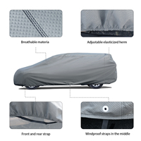 Housse de voiture automatique, prix d'usine en chine, Protection UV personnalisée, housse de voiture d'extérieur pour SUV étanche