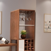 Meuble moderne de haute qualité, porte-vin, rangement pliable en bois, bar à domicile, comptoir