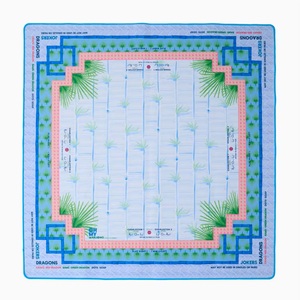 Tapete de Mahjong Americano de Lujo Moderno con Impresión Personalizada, Impermeable, Antideslizante, Ecológico y Duradero para Juegos de Mesa Familiares - Product Image 4