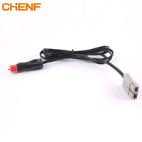 CHENF PT-4446 175A DC Connecteur 2-en-1 pour démarrage rapide voiture/bateau Prise allume-cigare Câble 30cm 600V Terminal en cuivre Premium