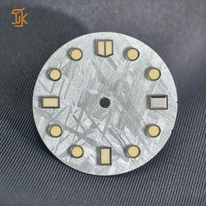 Esferas de Reloj de Meteorito Natural Personalizadas OEM/ODM, Textura Única, Componente de Reloj de Lujo, Compatible con Movimientos Miyota y ETA - Product Image 4