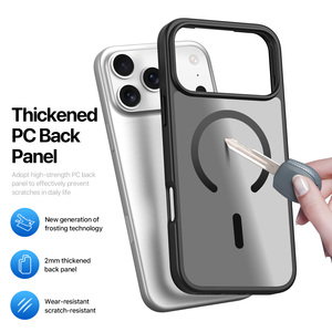 Custodia per telefono opaca antiurto con magnete per <span class=keywords><strong>iPhone</strong></span> 18 Pro, anti-impronta, antigraffio, protezione completa del corpo - Product Image 4