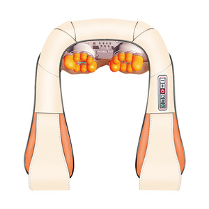 Cross Border Kneading Massage Shawl Neck Back Heat Therapy Rechargeable Plug In Dual Use Massager - Product Image 2