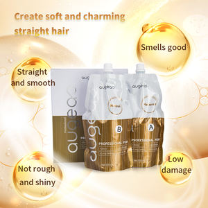 Crema de Reestructuración Capilar con Queratina Augeas, Fácil de Usar, al por Mayor, la Mejor para Cabello Rizado, Profesional y Permanente - Product Image 4