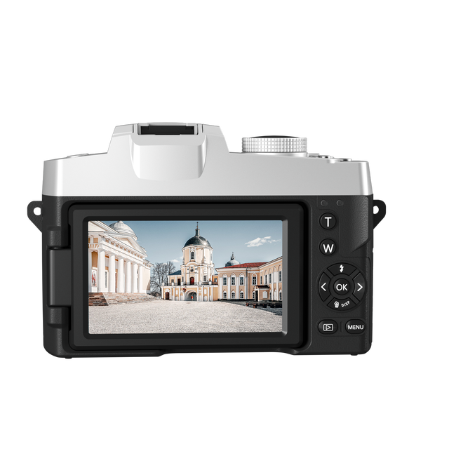 2025 New Star Product 75MP Digital Camera 4K ULTRA HD 12X Digital Zoom Camera with Face Capture Marco Lens & Beauty Functions