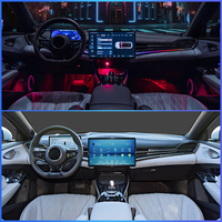 Kit d'éclairage intérieur TMPRO à LED RGB haute luminosité, 64 couleurs, contrôlable par application, 12V, pour BYD Seal EV 2022-2023