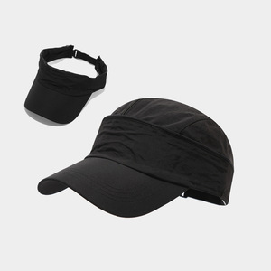 Casquettes de baseball sportives tendance de style européen et américain, couleur unie, séchage rapide, respirantes, à ouverture pour queue de cheval, printemps été - Product Image 1
