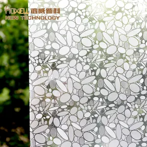 Doors Decorative Self Adhesive Window Film Sliding Glass PVC Modern 3d Laser Effect,can Refract Sunlight to Rainbow Color CN;TIA