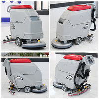 Autolaveuse autotractée à batterie haute performance Laite, largeur de nettoyage 520 mm, pour sols d'entrepôt