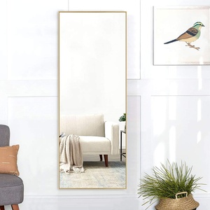 Wholesales Aluminum Alloy Frame Wall-mounted <b>Mirror</b> Durable Cheap clear <b>Mirror</b> for Home Decor Furniture - Product Image 5