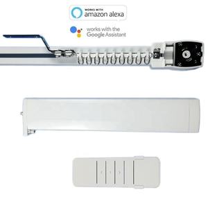Moteur de <span class=keywords><strong>rail</strong></span> de <span class=keywords><strong>rideau</strong></span> Dooya Motor Factory, rideaux occultants motorisés, rails de moteur intelligents pour la décoration de l'hôtel et de la maison - Product Image 3