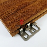 Fixations de terrasse invisibles en acier inoxydable pour revêtements composites WPC – Clips de fixation métalliques pour terrasses extérieures
