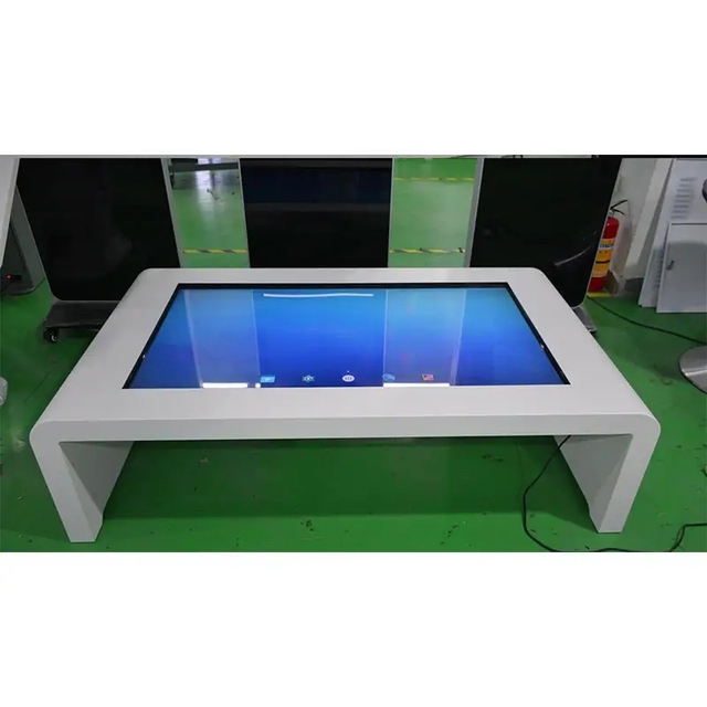 Customized OEM ODM 43inch Waterproof Interactive Table Display Touch Desk Supporting Android Windows Shopping Mall Retail Store