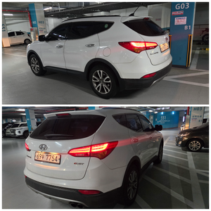 Hyundai Santa Fe SUV d'occasion – Fournisseur coréen professionnel – Production mensuelle de 300 à 500 unités – Diesel/Essence – Transmission intégrale – Titre propre - Product Image 3