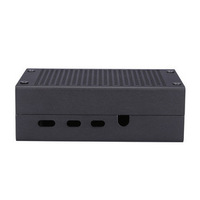 Casing jaring paduan aluminium untuk Raspberry Pi 4B/3B + casing pelindung untuk Raspberry Pi 3B + casing logam elektronik konsumen