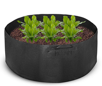 Bac de culture pour pommes de terre, Pot de culture pour plantes, en tissu Non tissé, avec feutre bon marché, 3/5/7/10/15/20/25 gallons