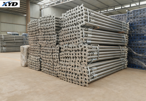 תומך פלדה מתכוונן |   תומך קורות כבדות מסוג אקרו |   תמיכה טלסקופית מודרנית לבניינים, גימור מגולוון בחום, עומס 800 ק\\\"ג - Product Image 3