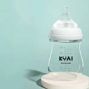 Mới xách tay bé Chai Đặc biệt 80/160ml trẻ sơ sinh rộng tầm cỡ rộng miệng chai thủy tinh