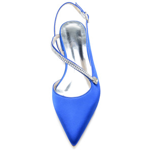 Moderno strass sandali da sposa per donna <span class=keywords><strong>scarpe</strong></span> da sposa <span class=keywords><strong>tacco</strong></span> <span class=keywords><strong>basso</strong></span> <span class=keywords><strong>scarpe</strong></span> da sposa calzature da sposa - Product Image 3