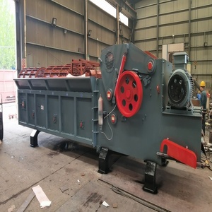 New Diesel Tree Shredder Horizontal Grinder <b>Wood</b> <b>Log</b> Shredder Crusher High Capacity 15-20t/h - Product Image 6