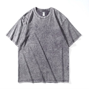Camiseta Personalizada de 230G, 100% Algodón, Cuello Redondo, Unisex, Talla Grande, Manga Corta, con Logotipo, OEM ODM - Product Image 5