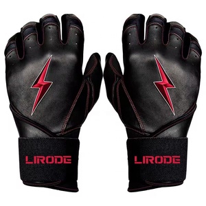 Gant en cuir de mouton durable entièrement élastique pour poignets OEM ODM nouveau design de fabricant de gants de frappe de baseball et softball - Product Image 2