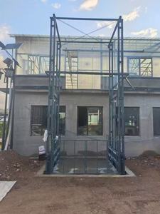 מעלית מטען מעלית מפעל הידראולי קטן רכבת מטען חשמלי מעלית נגד נפילה במפעל הרמת רכב במפעל - Product Image 4