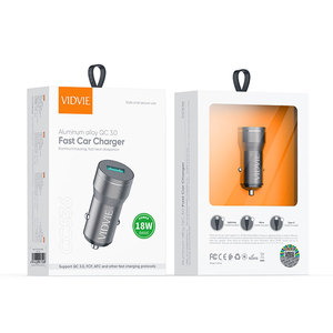 Caricabatterie da Auto VIDVIE 18W MAX USB QC3.0 a Ricarica Rapida per iPhone 13 13ProMax <span class=keywords><strong>Samsung</strong></span> <span class=keywords><strong>Galaxy</strong></span> - Product Image 6