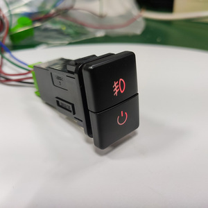 Interruptor de doble botón para Toyota Camry Corolla Prius Highlander, interruptor combinado de luz antiniebla Cd 2113, actualización de reequipamiento - Product Image 4