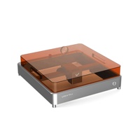 Máquina de Grabado y Corte Láser de Diodo de Alta Precisión Genesis F 20W, 400*380mm, con Cubierta de Seguridad, para Madera y Acrílico, Compatible con LightBurn