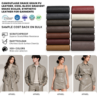 Cuir PU grainé de mouton doux et lisse, personnalisé en usine, classique, confortable et tendance, pour vêtements
