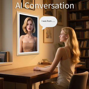 21.5 27 32 43 50 55 65 <span class=keywords><strong>inch</strong></span> RK3288 Màn hình LCD quảng cáo bằng gỗ khung tín hiệu kỹ thuật số quảng cáo Totem Khung ảnh kỹ thuật số - Product Image 2