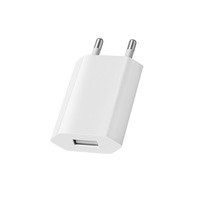 Adaptateur secteur QC3.0, chargeur 5W 5V1A USB, prise EU, chargeur rapide universel pour téléphone portable, montre intelligente, casque, MP3, appareil photo
