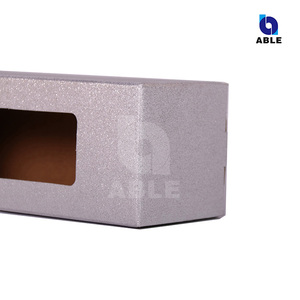 Có thể tái chế giấy kraft chai duy nhất Hộp quà tặng rượu vang biểu tượng tùy chỉnh lá vàng Matt cán 5 màu tùy chọn PP phim + giấy - Product Image 2